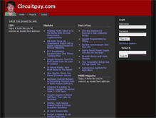 Tablet Screenshot of circuitguy.com